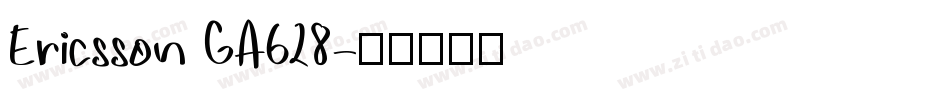 Ericsson GA628字体转换